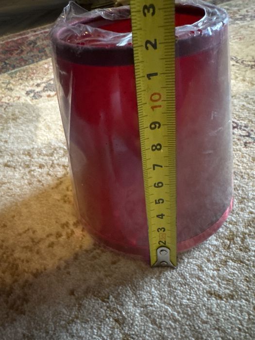 Abażur  nowy na żarówkę z gwintem e14