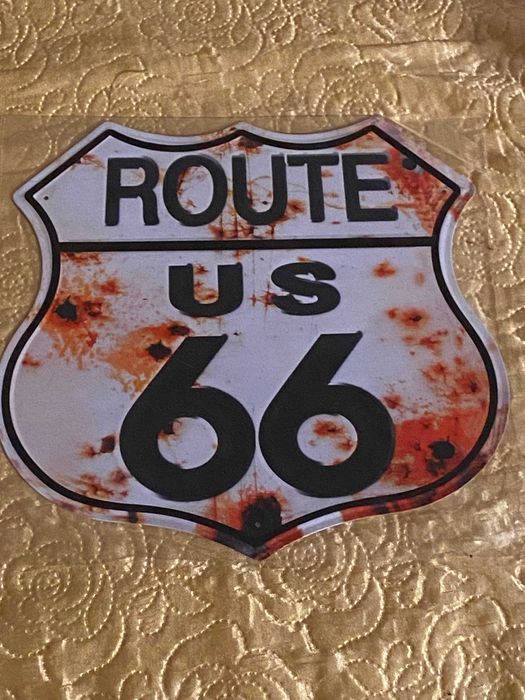 Route US 66 tablica szyld