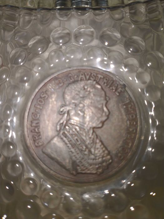 moneta w karafce  austria stara rzadkość
