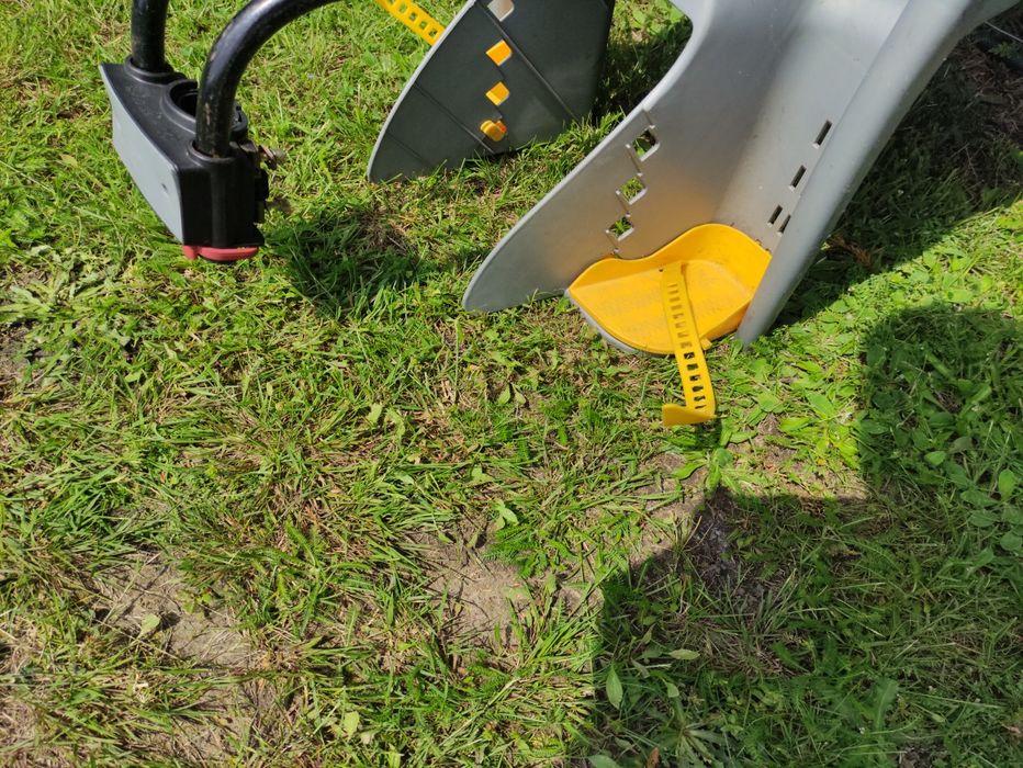 Fotelik rowerowy dla dziecka, tylny, bdb