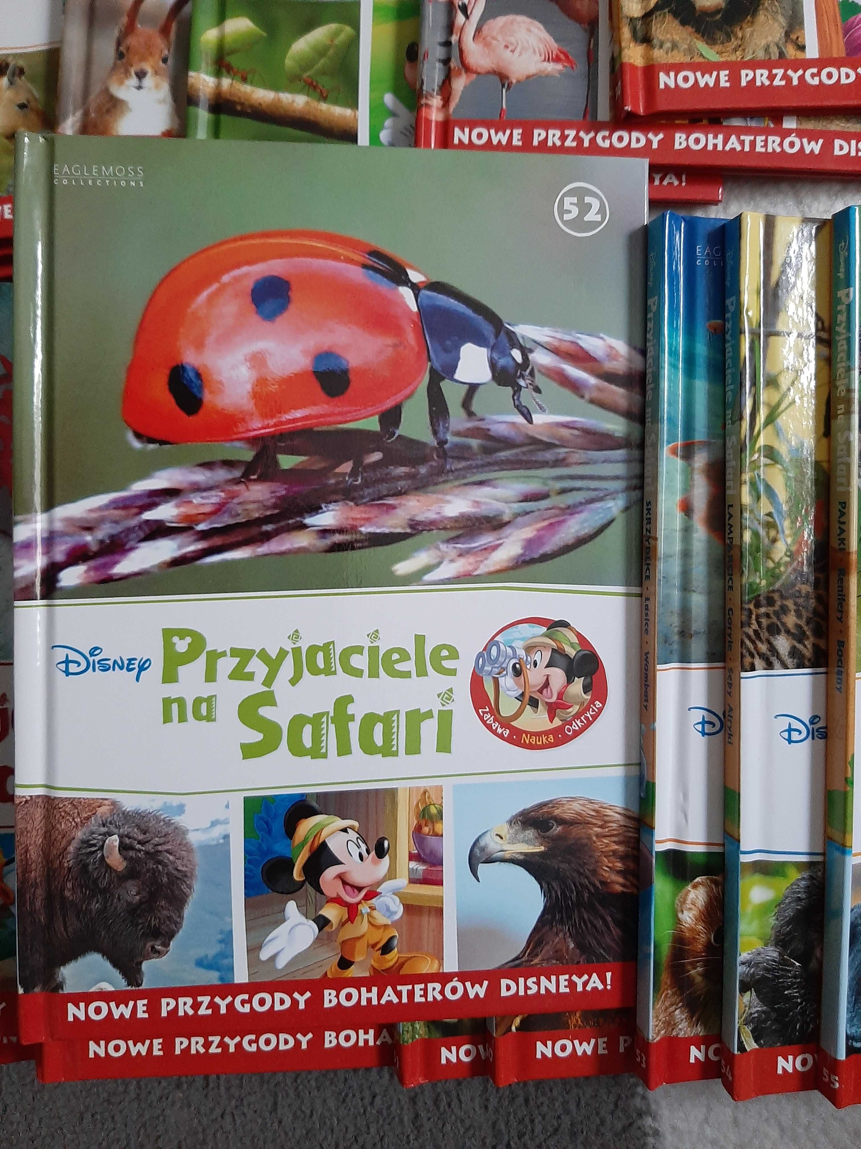 Przyjaciele na Safari Disney Książki + figurki