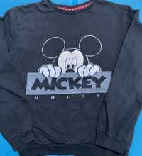 Czarna bluza Disney dla dzirwczynki Mickey Mouse 146 152