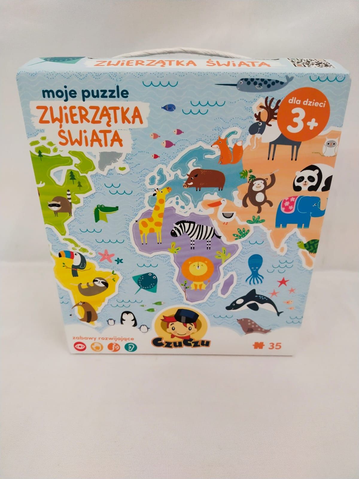 Puzzle zwierzęta świata