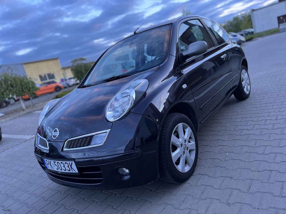 Nissan Micra**2009r**Klima**Zestaw bluetooth**1 właściciel w Polsce**