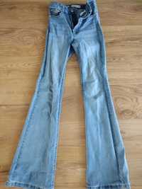Super jeansy r.34,  dzwony