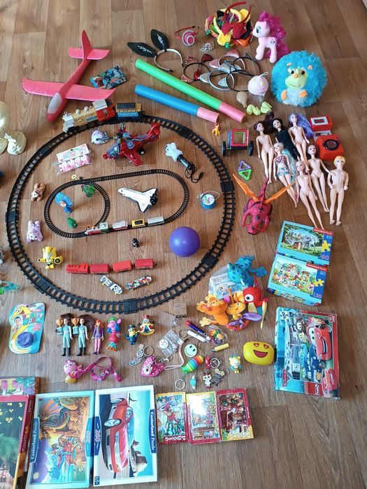 Игрушки для мальчика и для девочки лотом Цена за всё Пакет Набор
