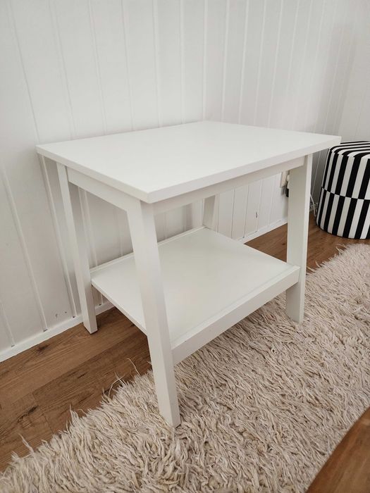 Mesa apoio sala, branca nova