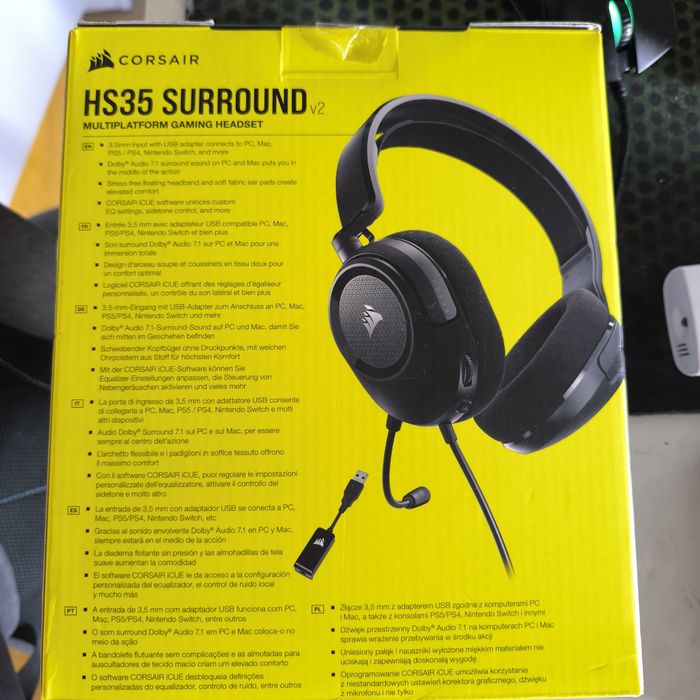 Słuchawki Gamingowe Corsair hs35v2
