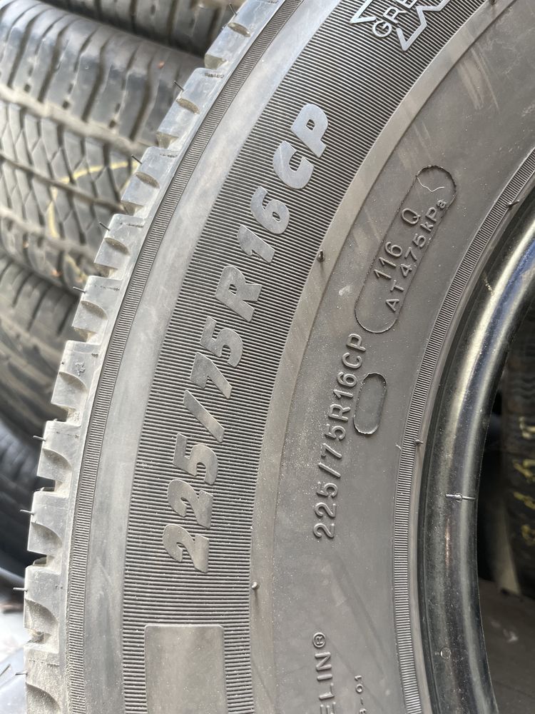 2x 225/75/16C Michelin Agilis Camping Super Stan 2019r