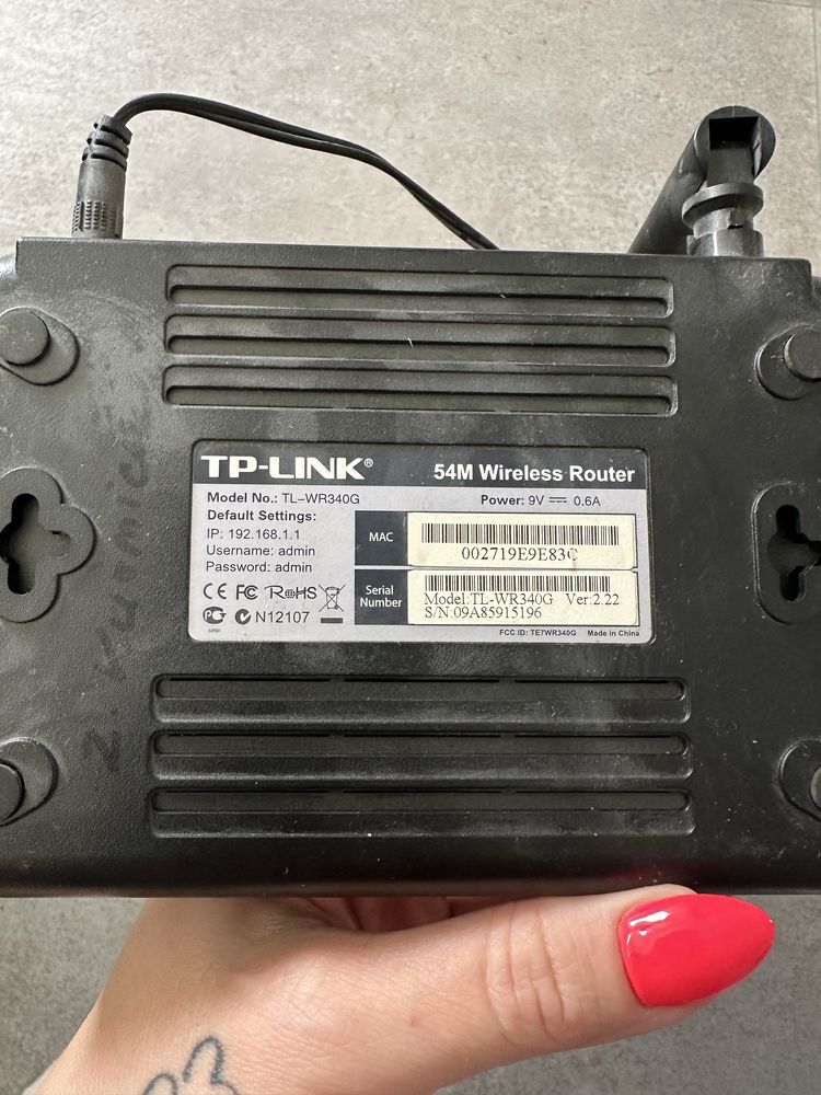 Router TP Link 340G