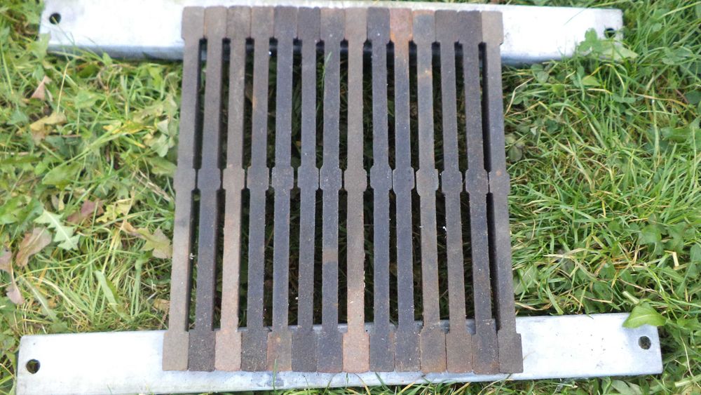 stary ruszt sztabkowy do pieca kominka kuchni 37cm z prlu zestaw 14szt
