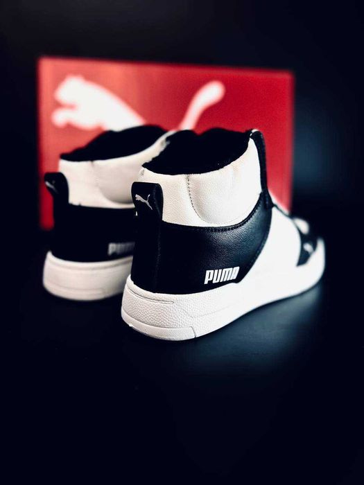 женские зимние кроссовки puma натуральная кожа кросовки на меху