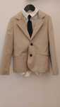 Blazer com camisa menino 8-9 anos