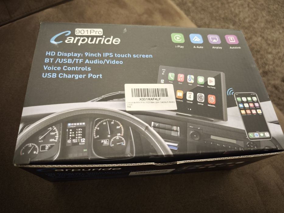 Ecrã Touch 9" para carro - marca CARPURIDE W901 PRO