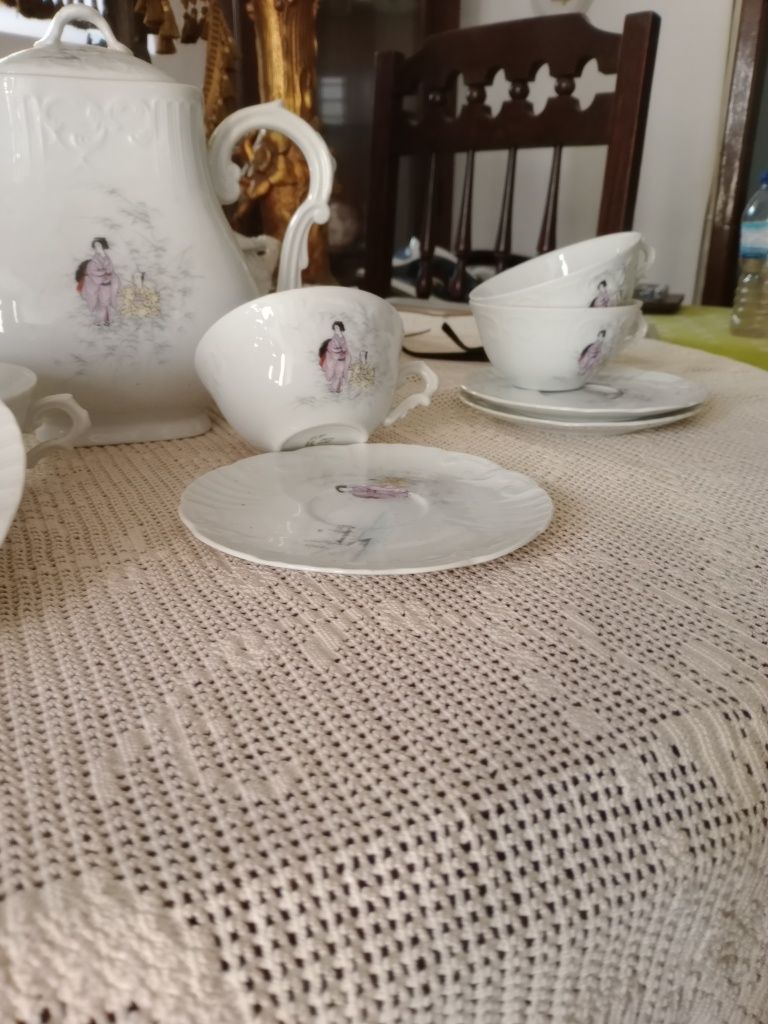 Serviço de chá em Limoges