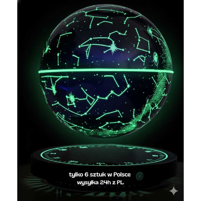 Lampa Nocna LED RGB Z efektem gwiazd – DO POKOJU DZIECKA I GRACZA