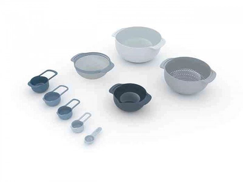 Zestaw misek i miarek Nest9 Plus, sky / Joseph Joseph