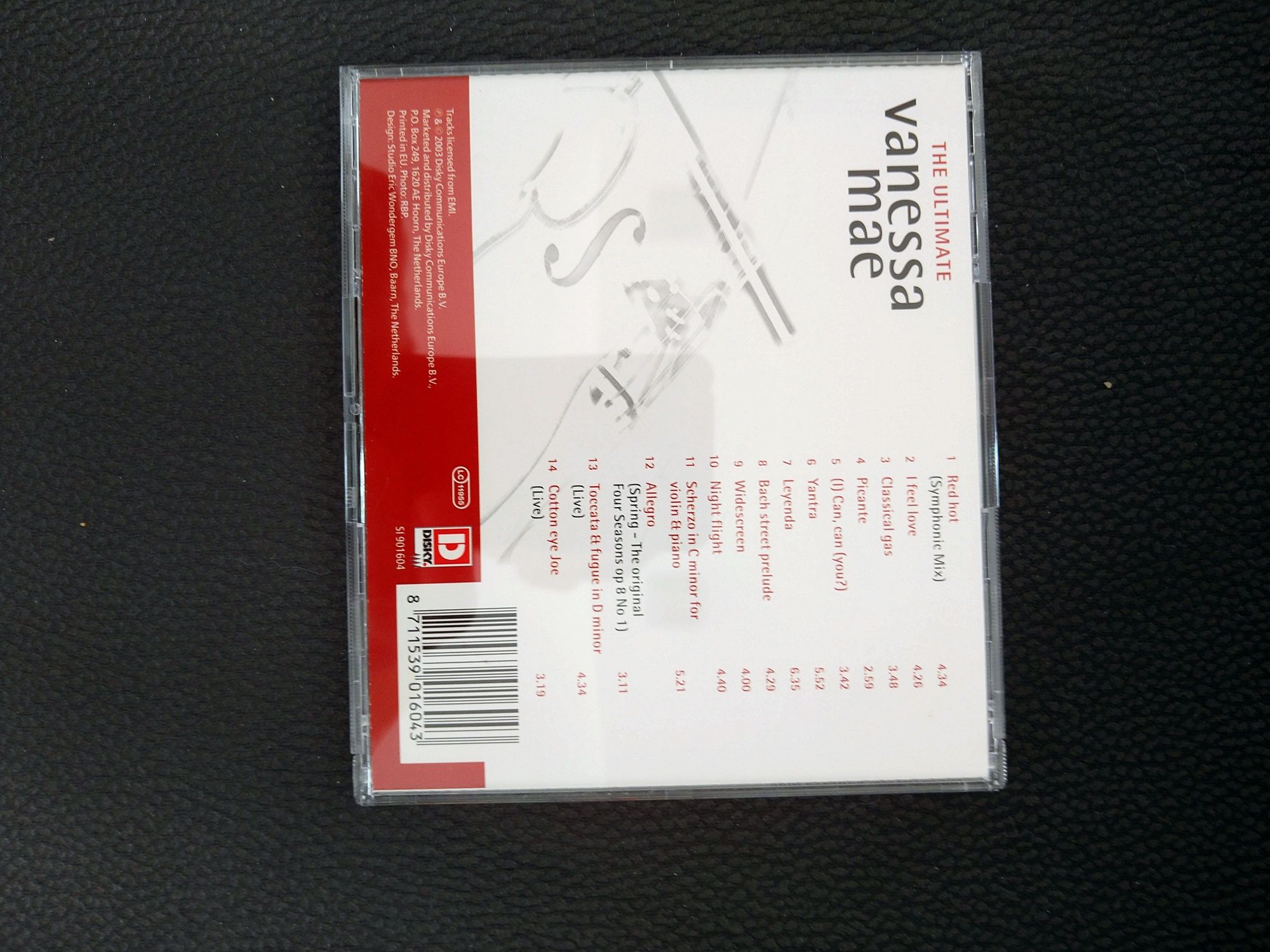 Vanessa Mae  płyty cd