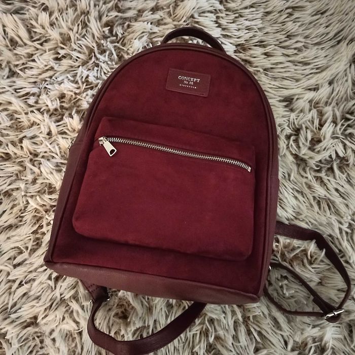 Plecaczek H&M bordowo-różowy