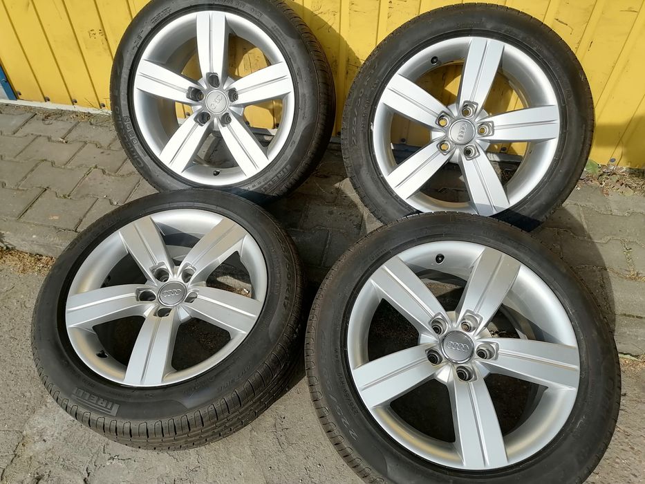 Koła aluminiowe 5x112x17 Audi Nowe opony