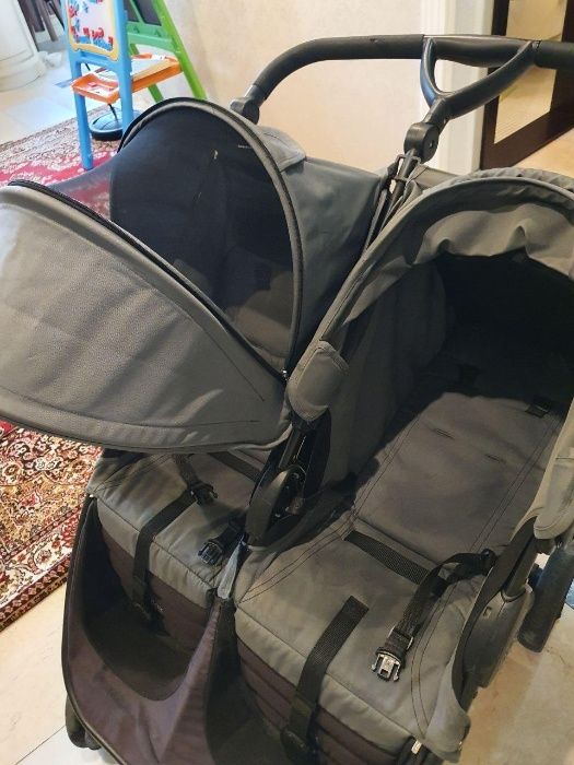 Коляска для двойни BRITAX B-Agile DOUBLE (Steel Grey)