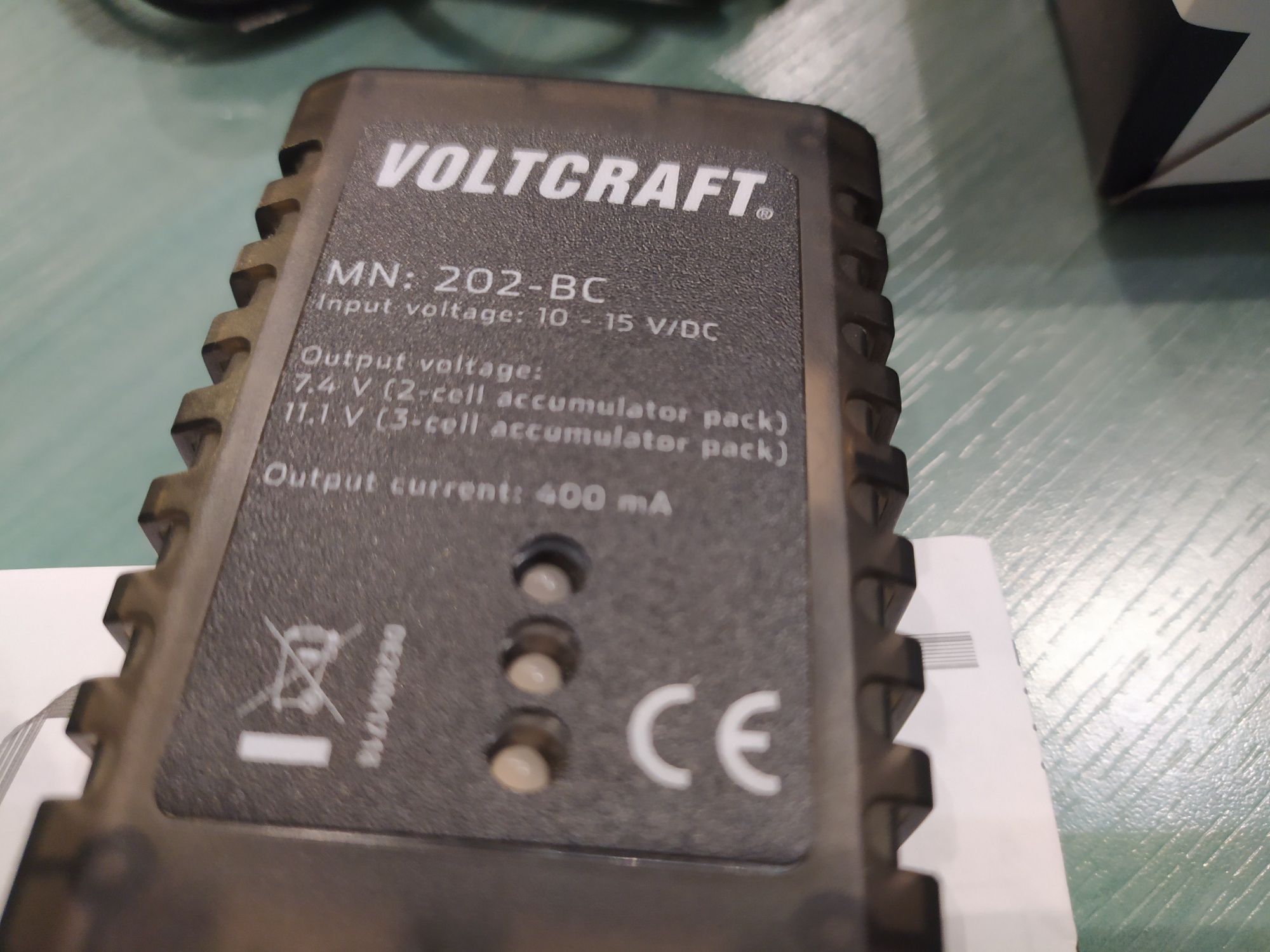 Ładowarka modelarska Voltcraft 202-BC 230V 0.4A NOWA