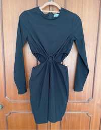 Vestido preto Lefties