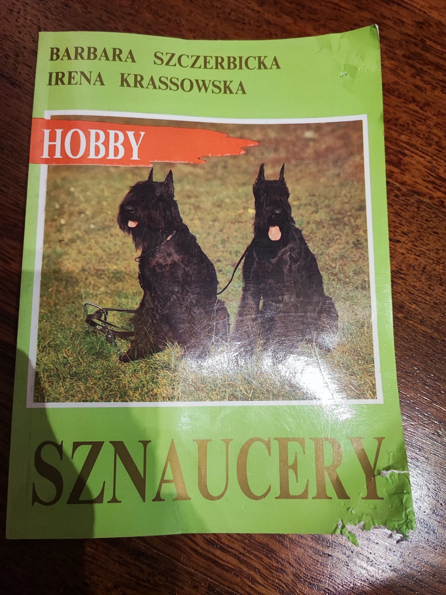 Sznaucery HOBBY książka Barbary Szczerbickiej i Ireny Krassowskiej