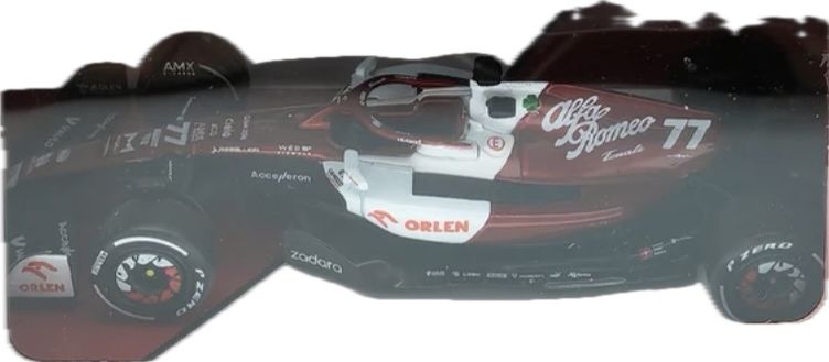 Pojazd zabawka Bburago Alfa Romeo F1 Orlen 1:43