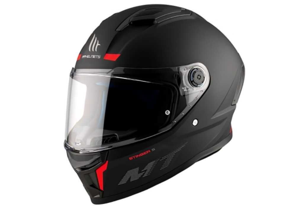 Акція на мотошолом MT STINGER 2 A1 Solid Matt Black у АРТМОТО