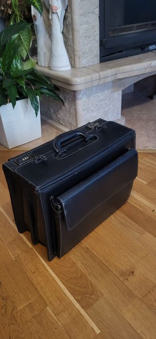 Torba Aktówka Skórzana Made in Italli