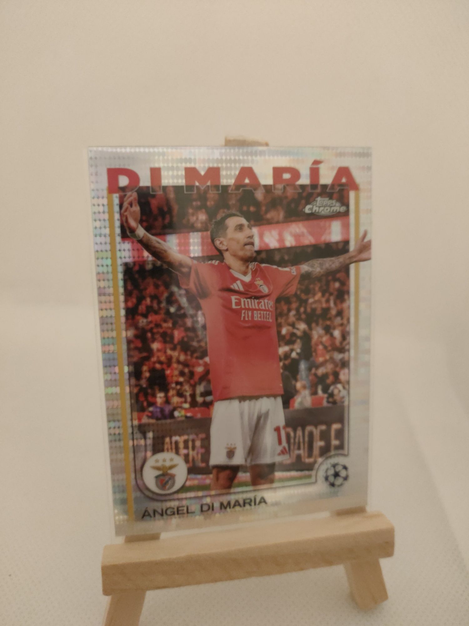 Carta Topps Di María