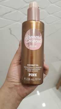 Бронзатор бронзер автозагар bronzed coconut glow pink victoroas secret