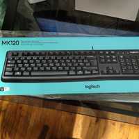 Комплект клавіатура з мишкою logitech MK120