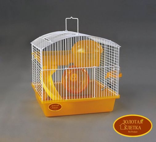 Клетка Golden cage для мелких грызунов хомяков крыс мышек-песчанок