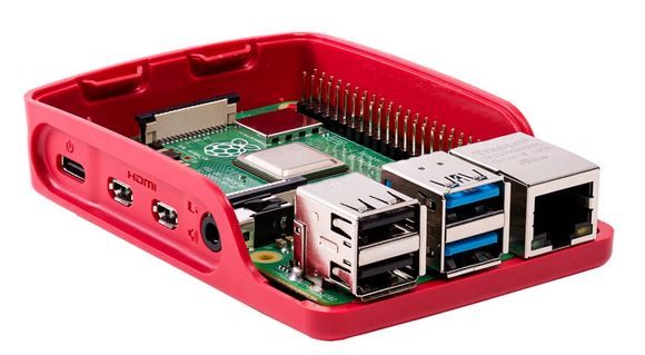 Raspberry Pi Official Cases (p/ modelos RPi4/3B/2B/B+/A+/Zero/ZW)