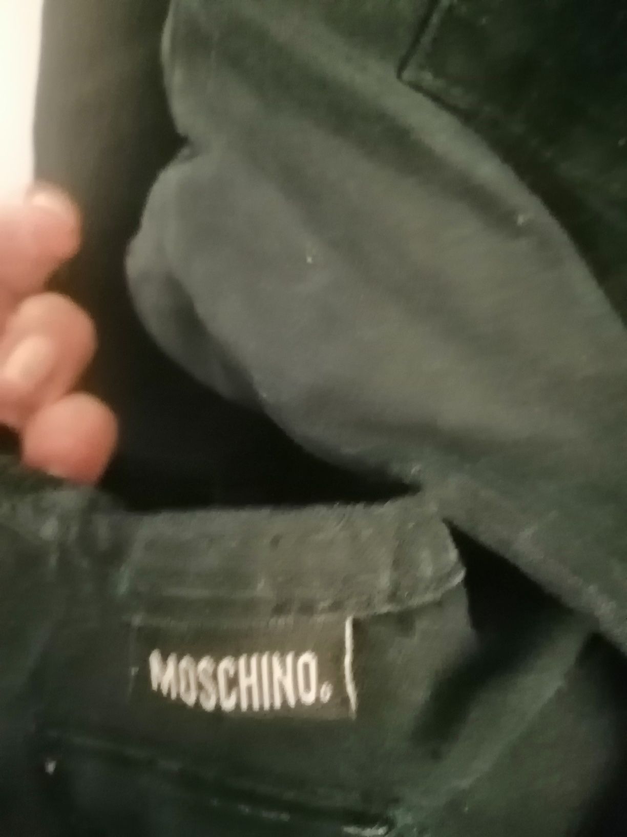 Casaco Moschino Original preto