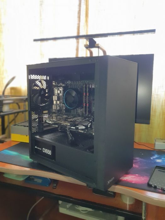 Komputer stacjonarny i5 12400f, B760M, RX 6600, 16GB