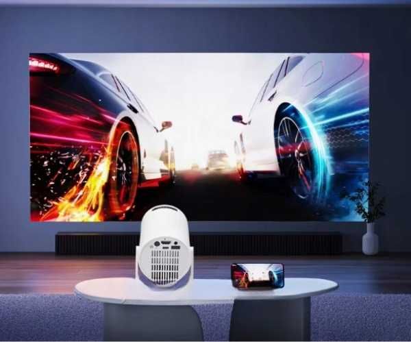 Projektor LED M3 MINI Full HD 1080p PRZENOŚNY RZUTNIK WiFi + Bluetooth