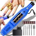 Frezarka do Paznokci Pen Mini Hybryda Manicure + Zestaw Frezów