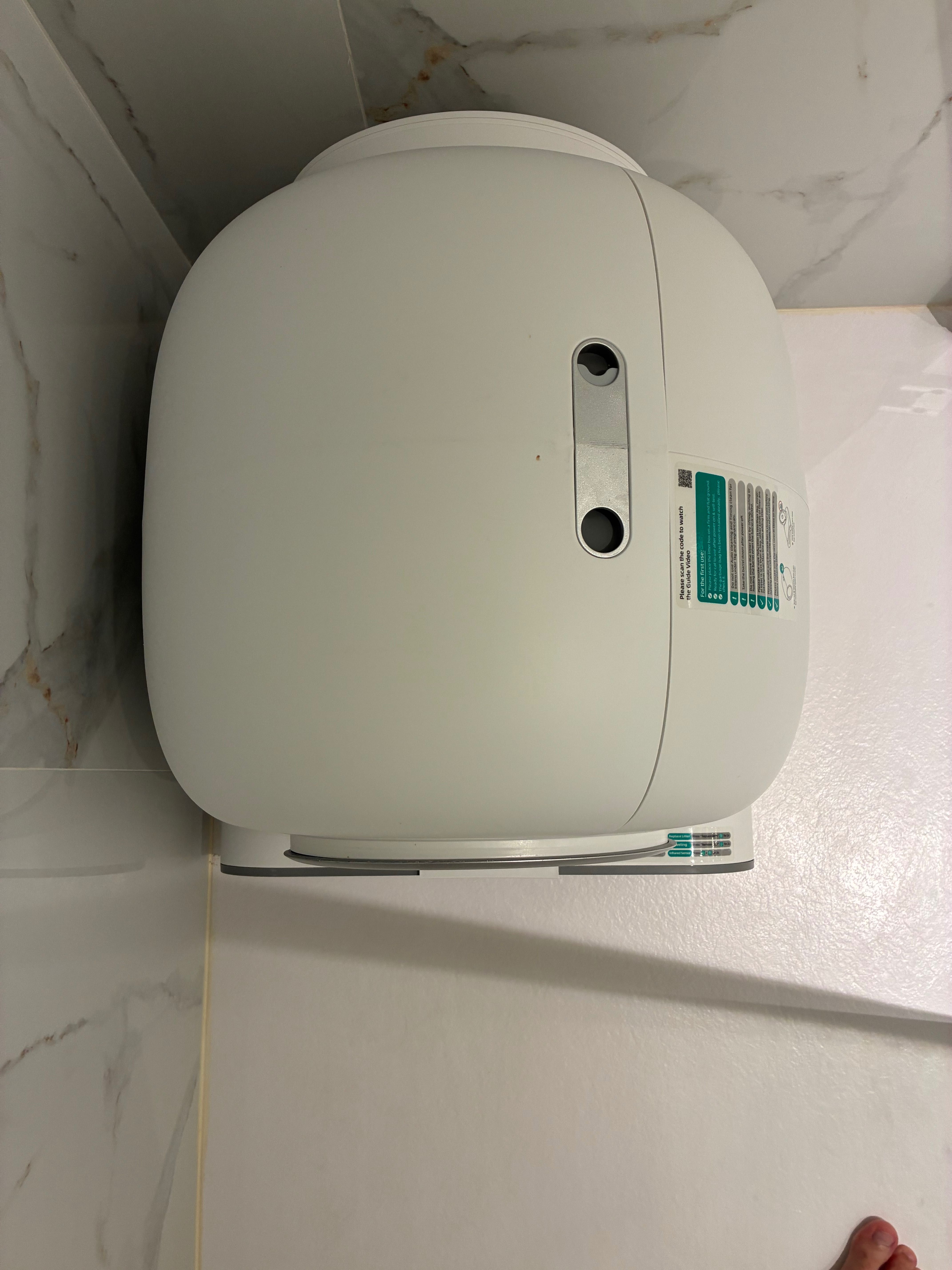 Caixa de Areia Automática com IA para Gatos