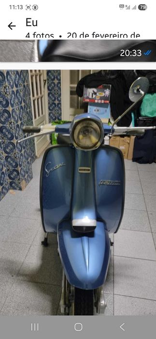 Vendo lambreta completamente restaurada