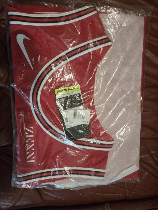 Nowa koszulka Nike NBA Chicago Bulls Icon Red Authentic Blank