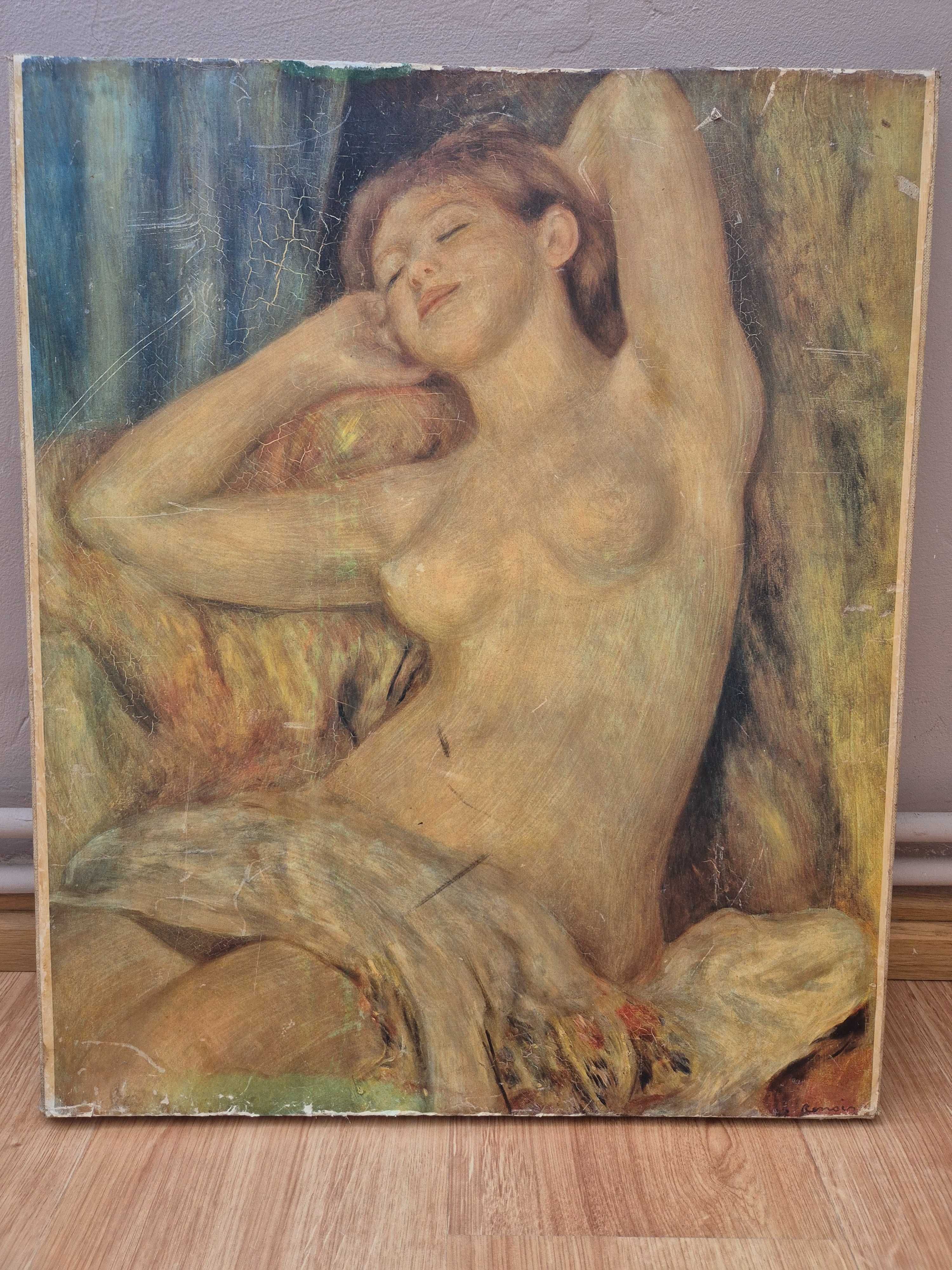 Reprodukcja Renoir akt śpiąca kobieta