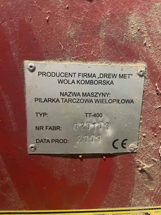 Trak Tarczowy DREW MET TT-400 pila Wielopiła 2009