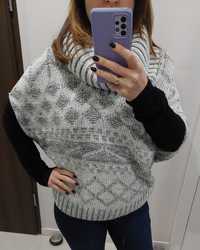 Sweter oversize z golfem Stradivarius r.M