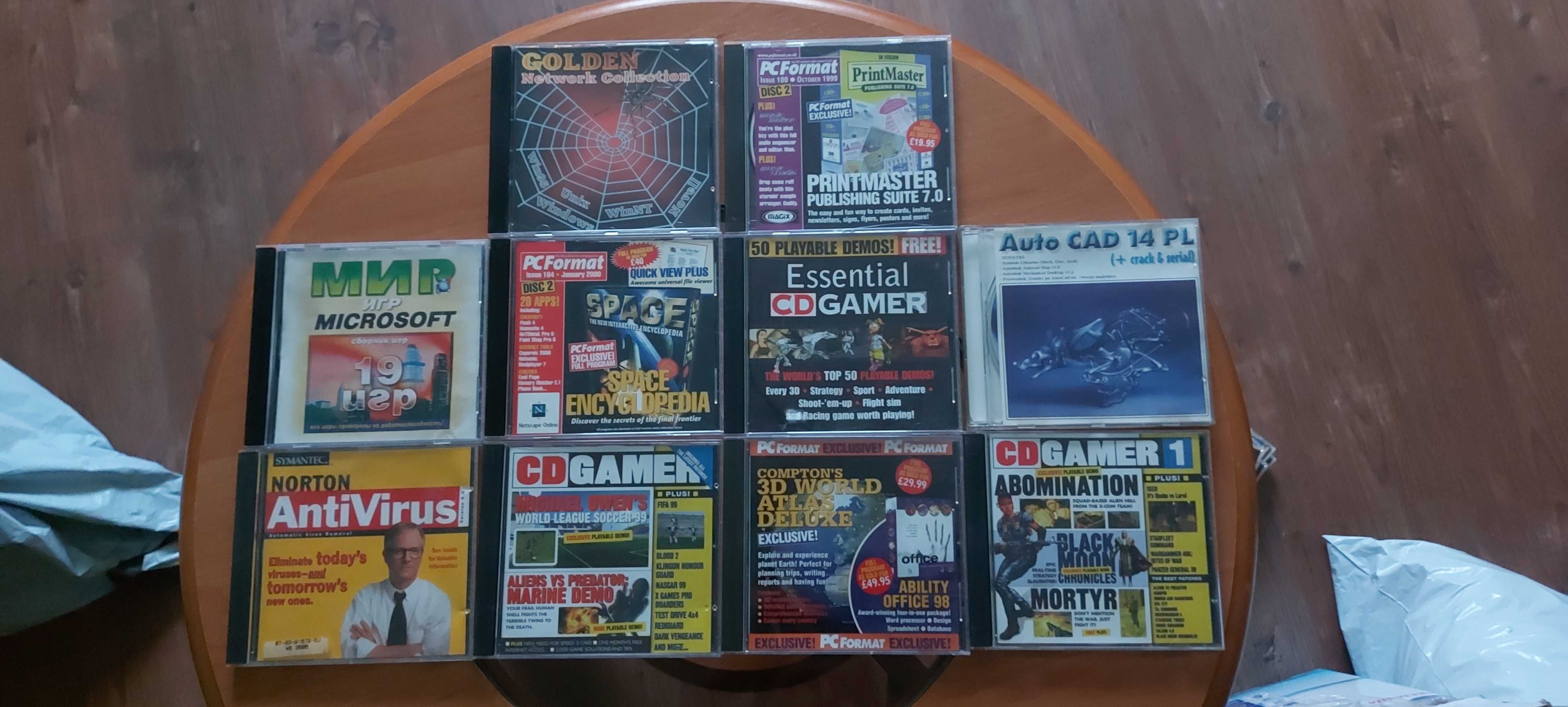 Sprzedam płyty z grami i programami retro