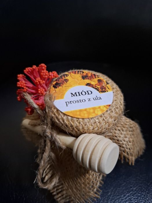 Miodek , miód 106 ml, idealny na prezent. ŚWIĘTA