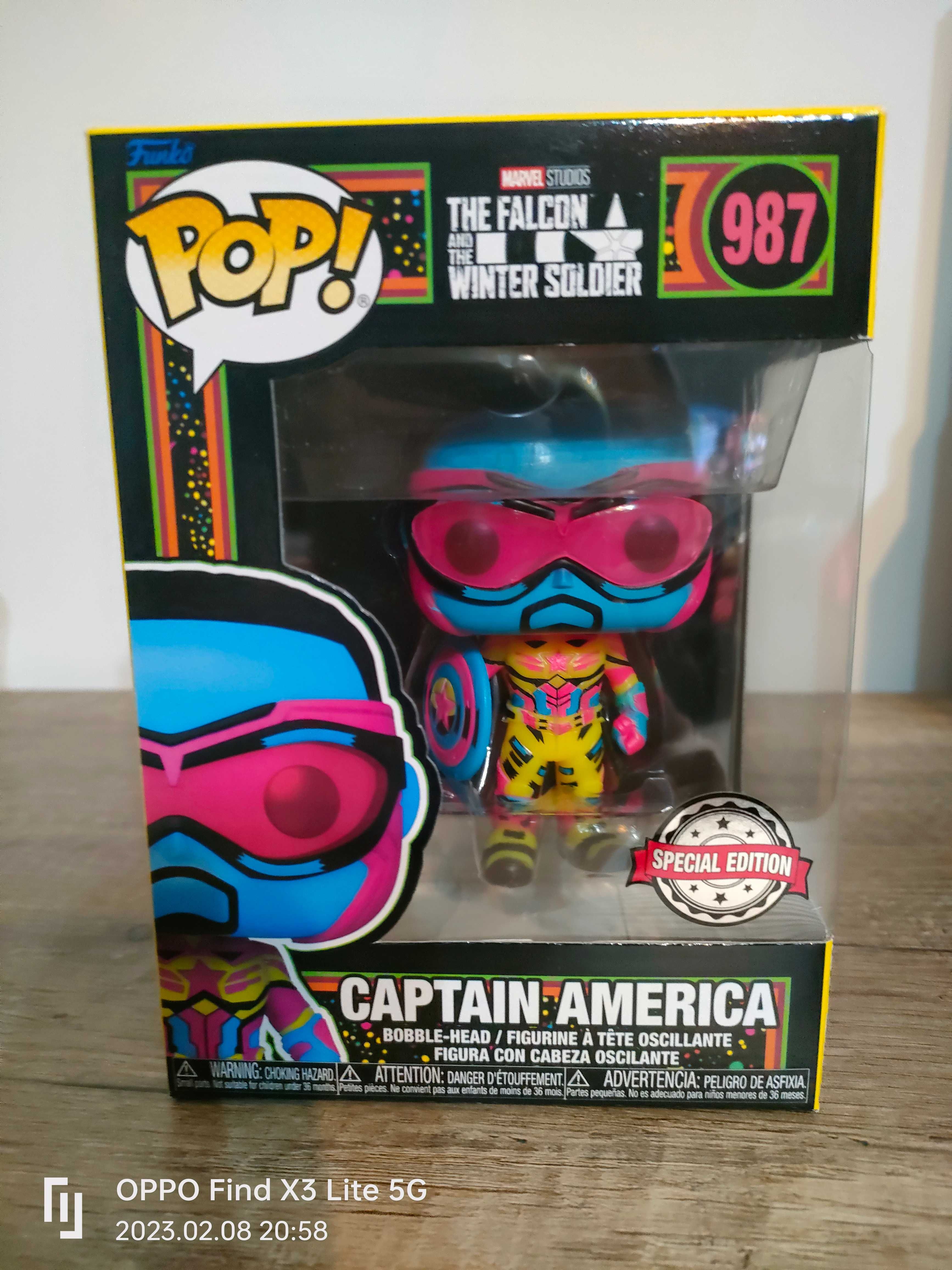 Funko Pop Marvel
The Falcon And The Winter Soldier Captain America