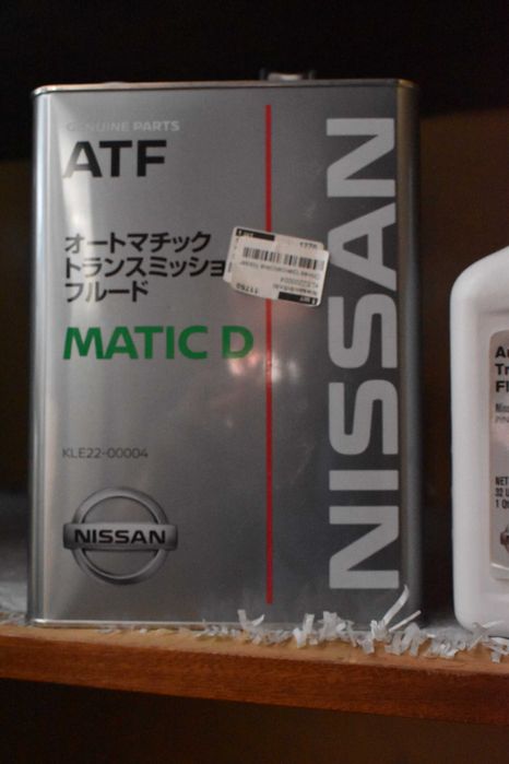 Трансмиссионное масло Nissan/Infiniti ATF Matic Fluid D 4 л